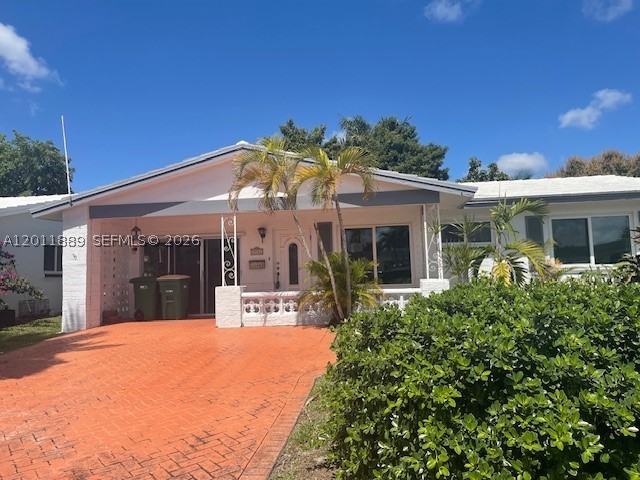 Front exterior of 4501 Mainland Drive in Tamarac
